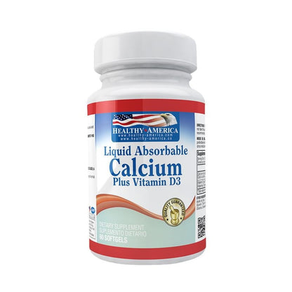 CALCIO LIQUIDO CON VITAMINA D3 - 60 SOFTGELS