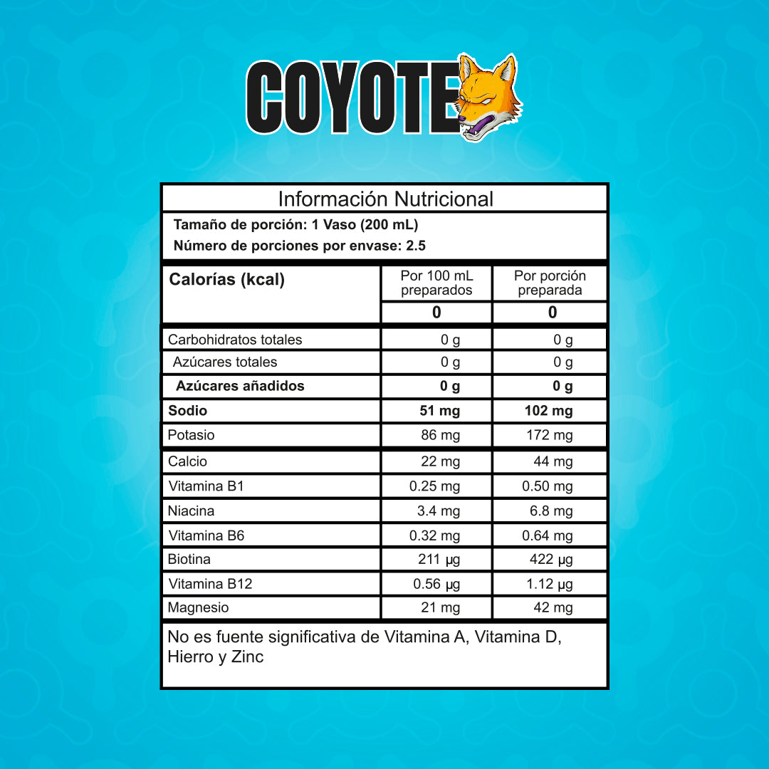 COYOTE BOTELLA PET