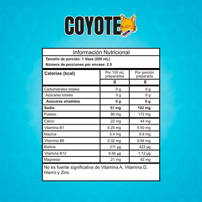 COYOTE BOTELLA PET