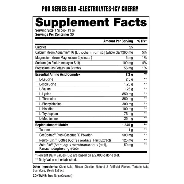 PRO SERIES EAAS + ELECTROLITOS