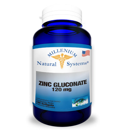 GLUCONATO DE ZINC - 120MG