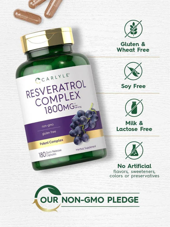 RESVERATROL COMPLEX 1800MG