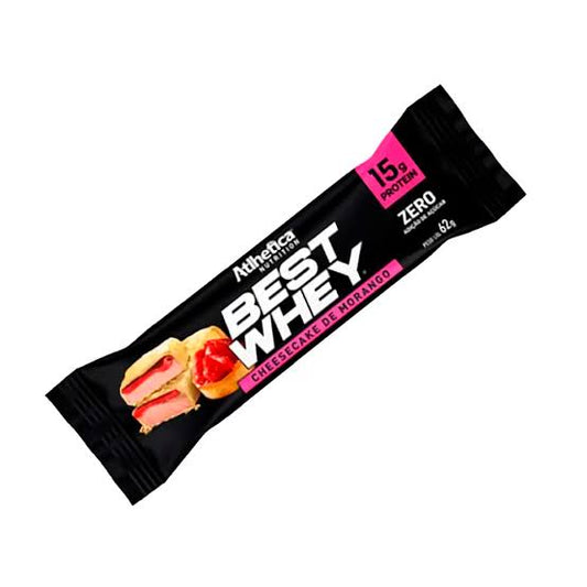 BEST WHEY BAR -  CHEESECAKE MORANGO UNIDAD