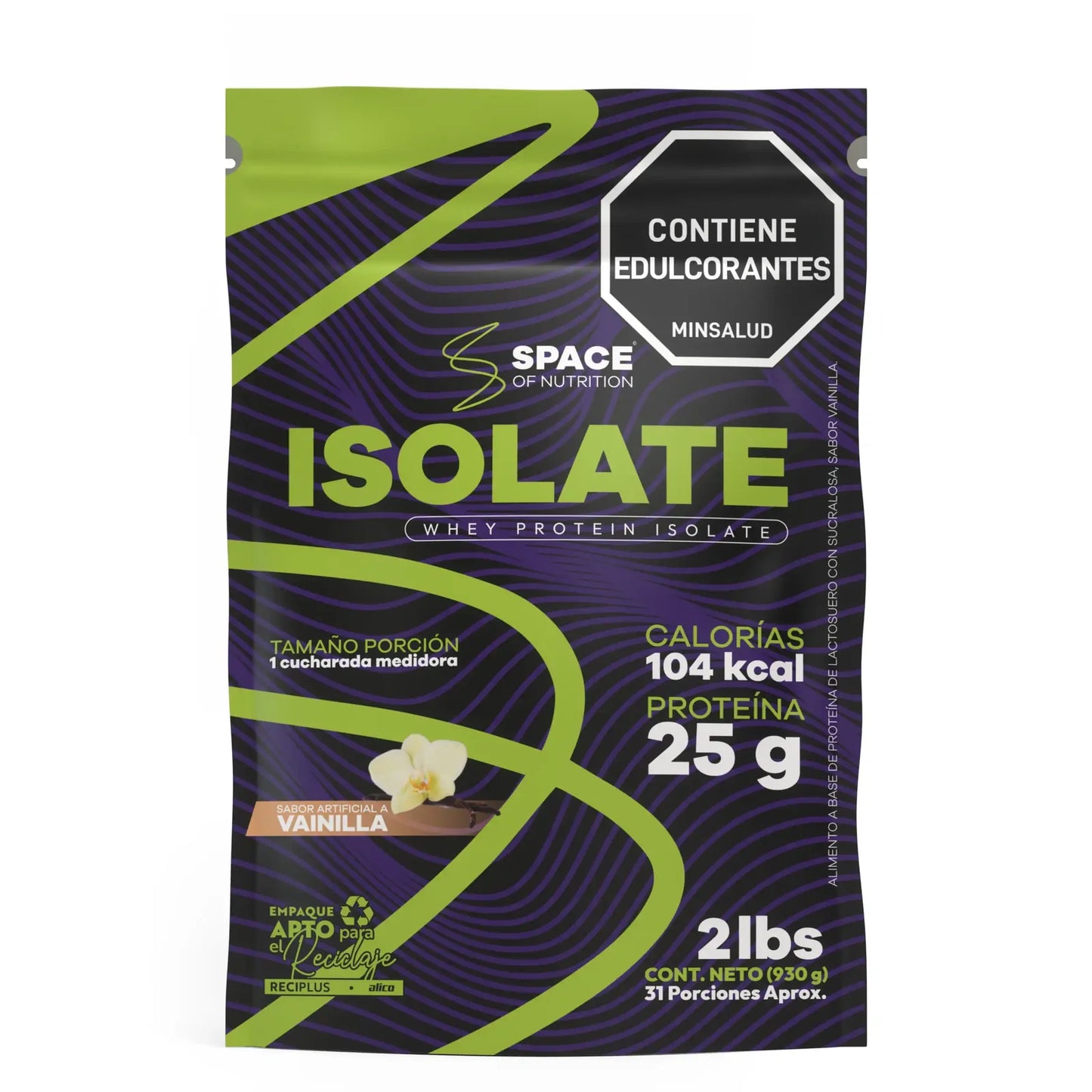 SPACE WHEY PROTEIN ISOLATE 2LB