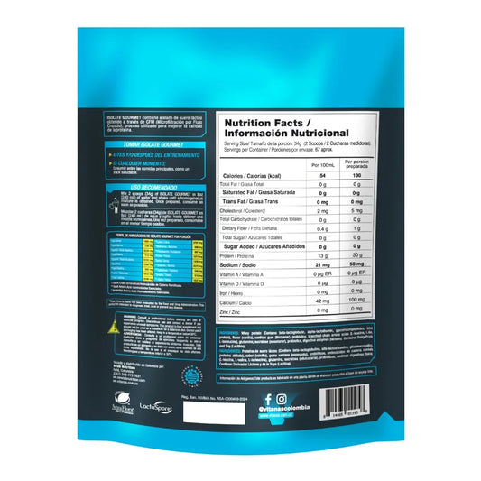 ISOLATE GOURMET - 5LB
