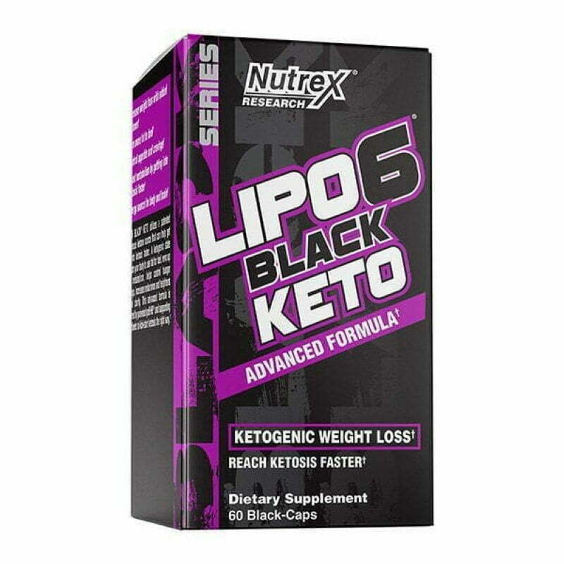 LIPO 6 BLACK KETO - 60 CAPSULAS