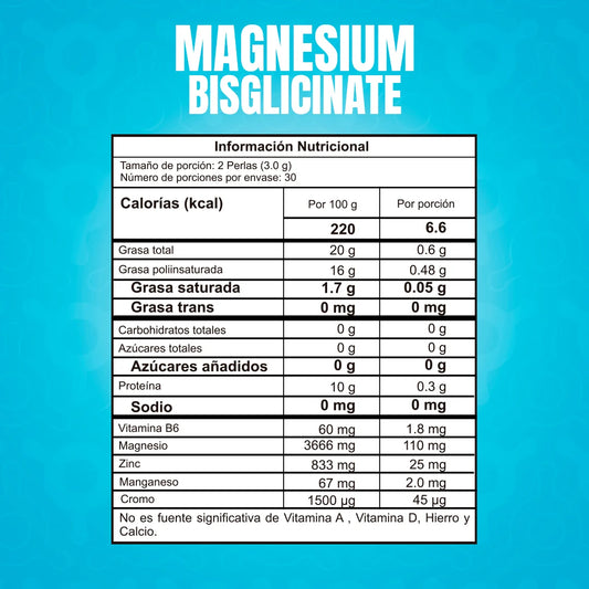 BISGLICINATO DE MAGNESIO