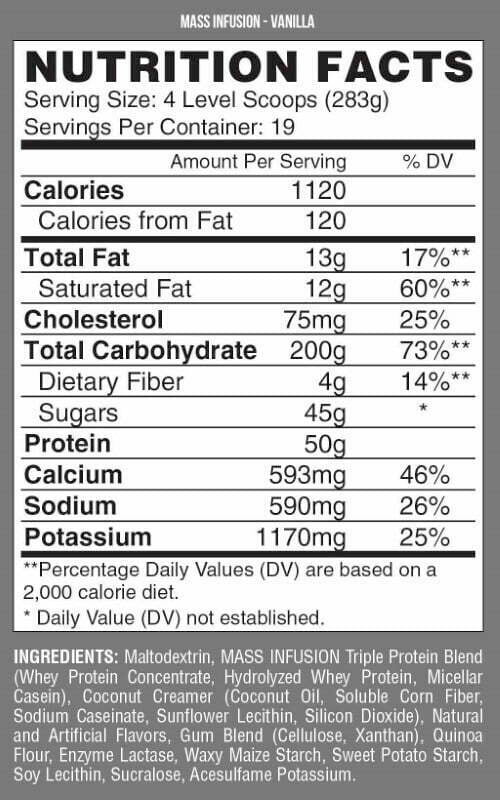 MASS INFUSION - 12LB