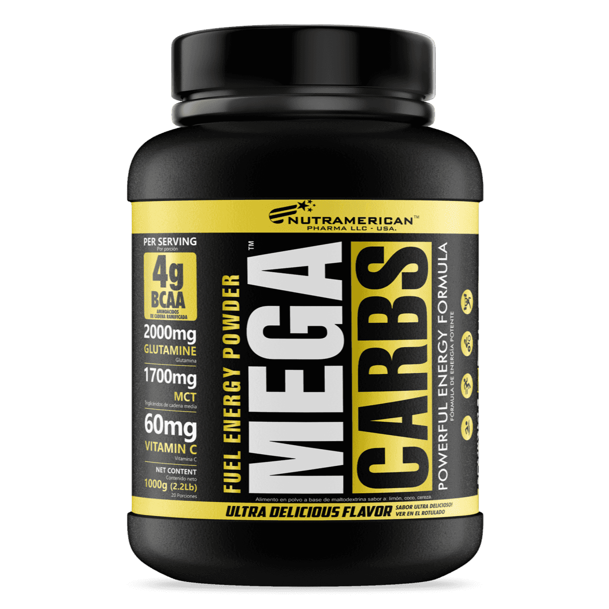 MEGA CARBS - LIMON CEREZA