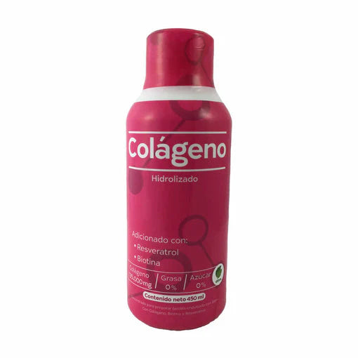 COLAGENO HIDROLIZADO LIQUIDO + RESVERATROL Y BIOTINA