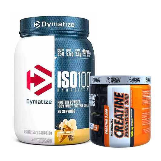 ISO 100 1.3LB + CREATINA HEALTHY 50 SERVICIOS