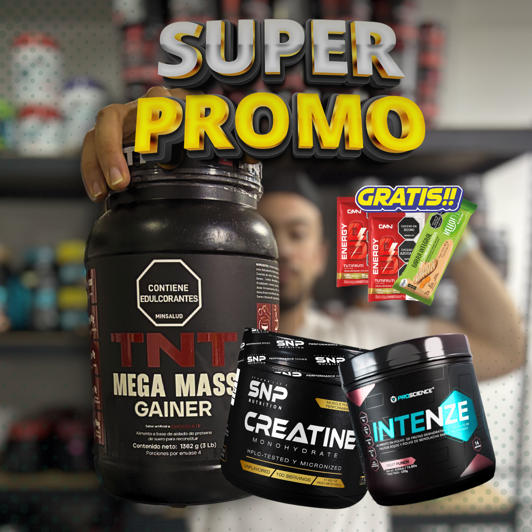 COMBO TNT + CREATINA + PREWORK