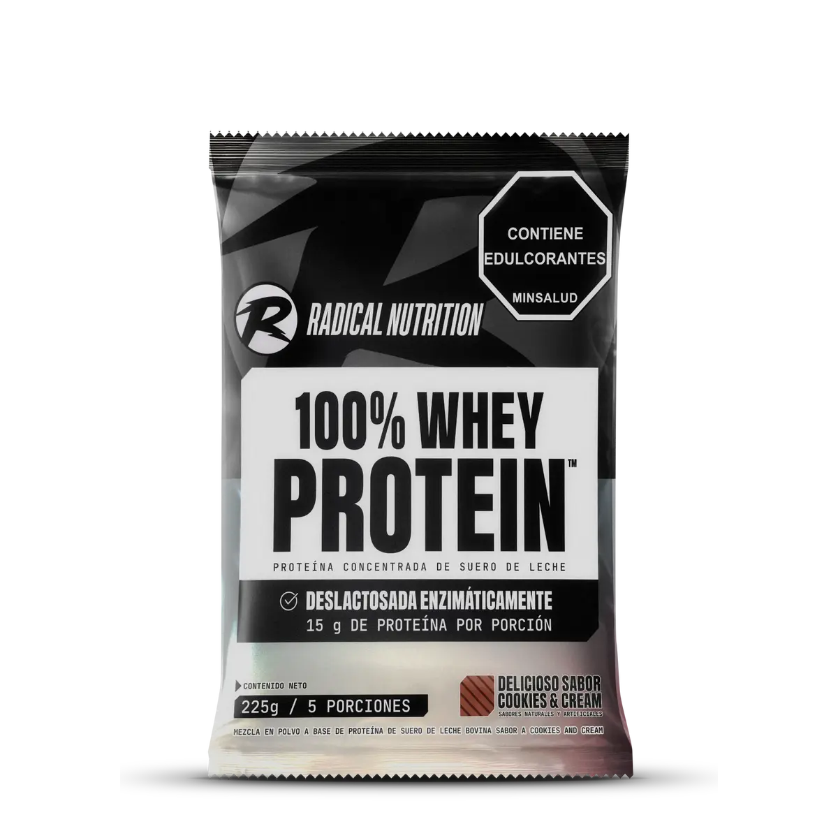 100% WHEY PROTEIN - COOKIES AND CREAM