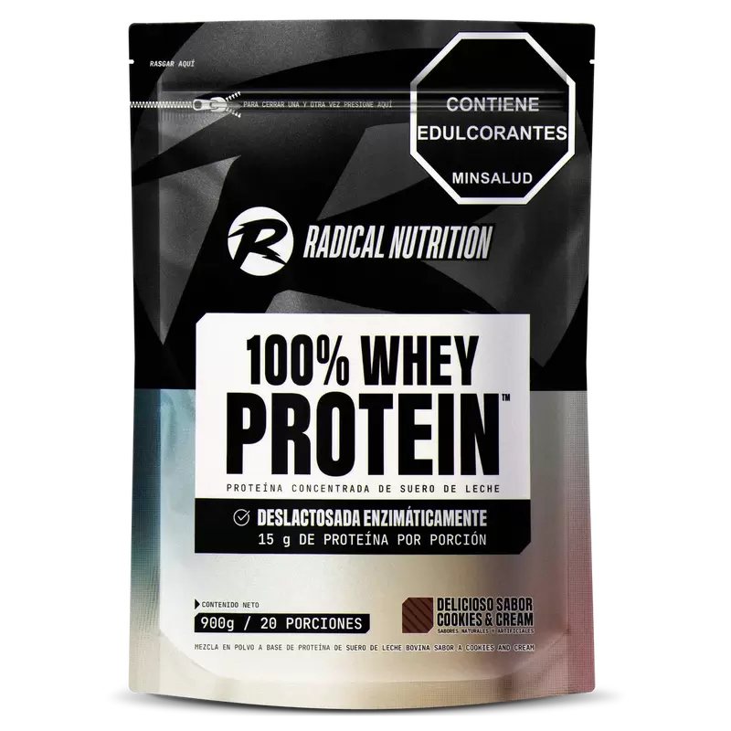 100% WHEY PROTEIN 2LB - COOKIES AND CREAM