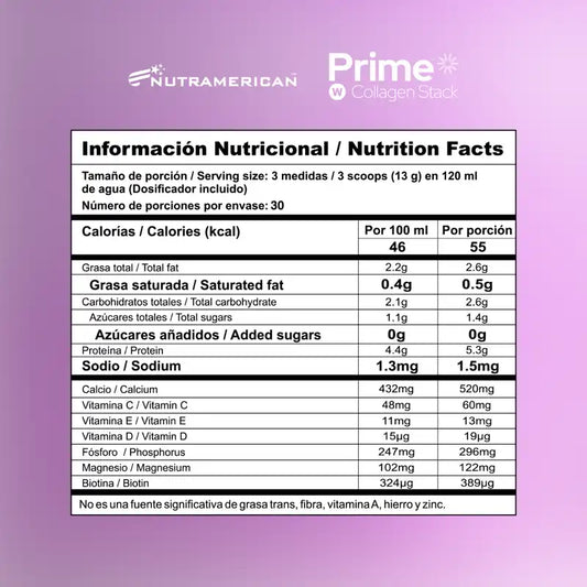 PRIME W COLLAGEN STACK