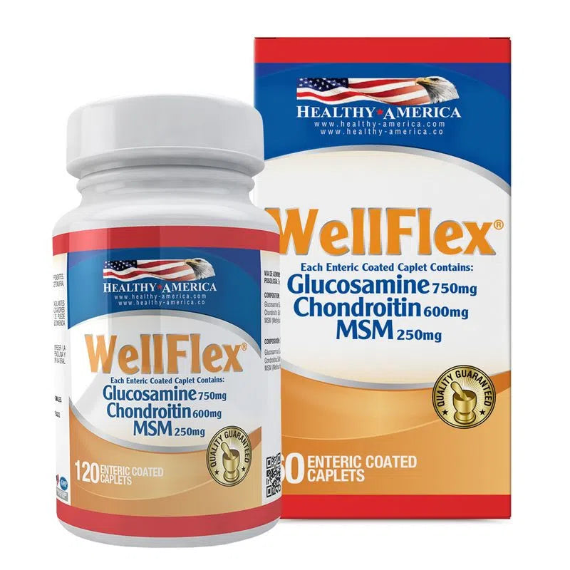 WELLFLEX (GLUCOSAMINA) - 120 TABLETAS